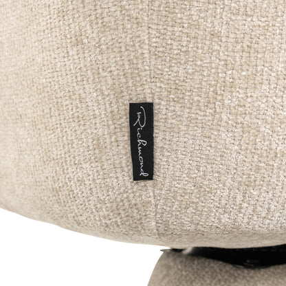 Richmond Interiors Esszimmerstuhl Madeline cream unicorn swivel Esszimmerstuhl Richmond Interiors