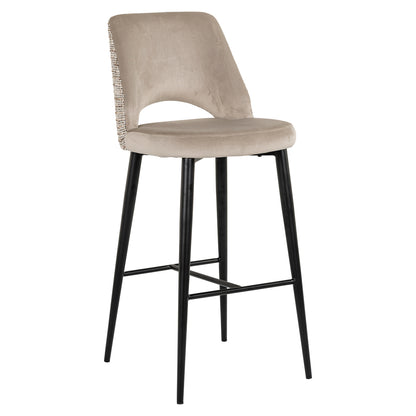 Richmond Interiors Barhocker Tabitha trendy nature fire retardant Richmond Interiors
