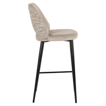 Richmond Interiors Barhocker Tabitha trendy nature fire retardant Richmond Interiors