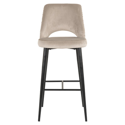 Richmond Interiors Barhocker Tabitha trendy nature fire retardant Richmond Interiors