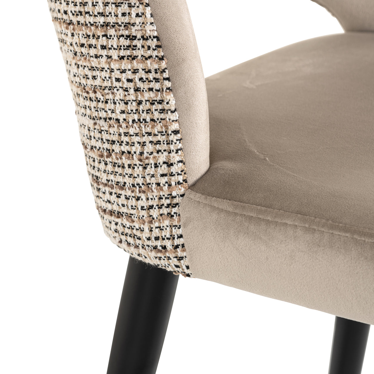 Richmond Interiors Thekenstuhl Tabitha trendy nature fire retardant Thekenstuhl Richmond Interiors