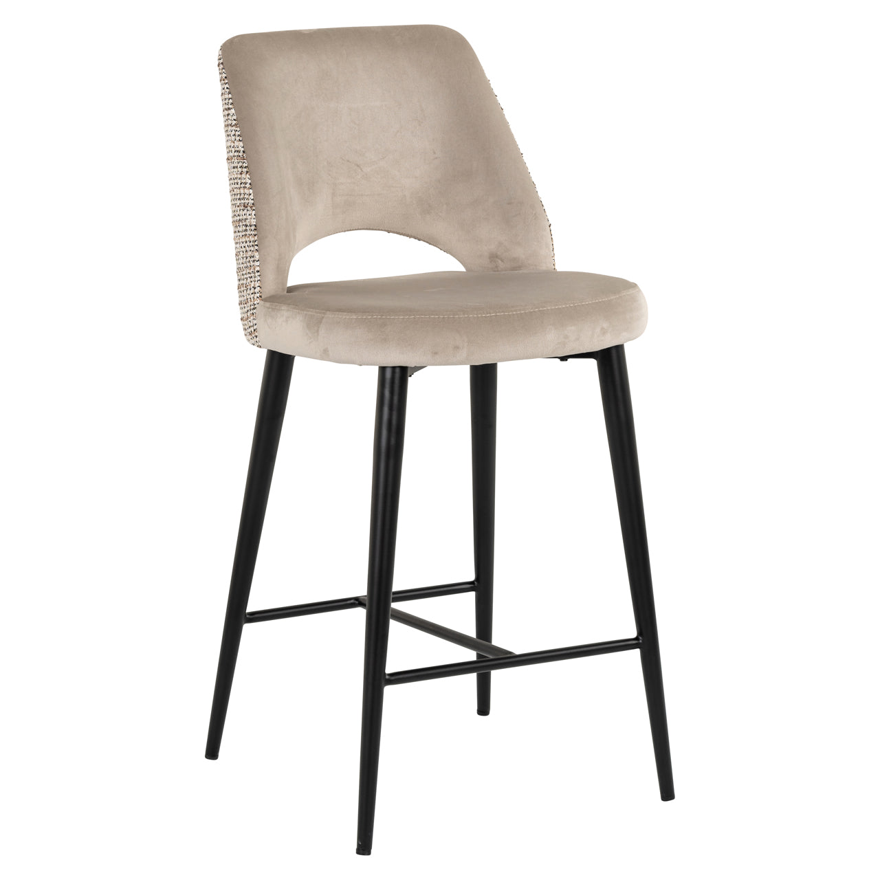 Richmond Interiors Thekenstuhl Tabitha trendy nature fire retardant Thekenstuhl Richmond Interiors