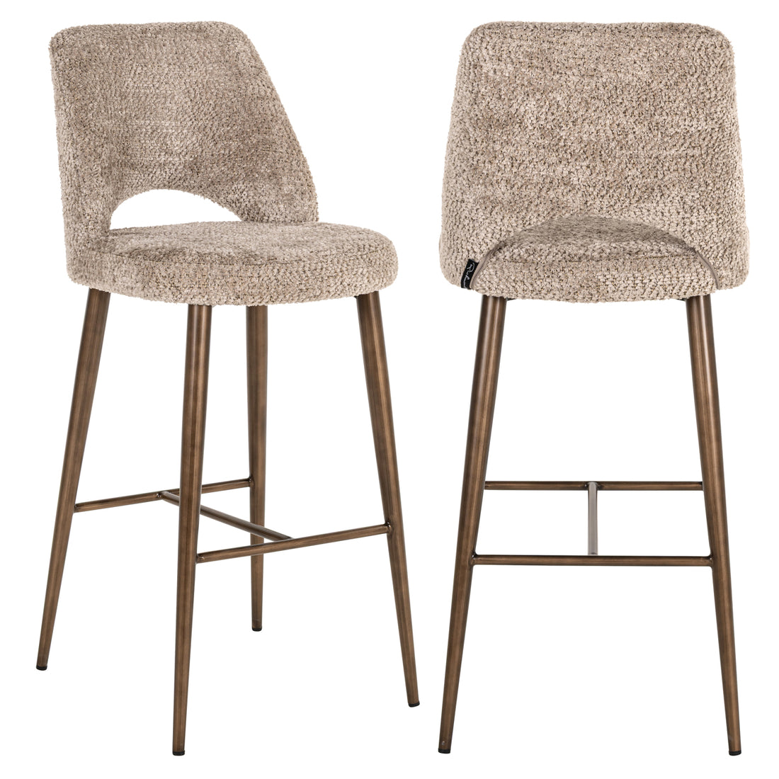 Richmond Interiors Barhocker Delphine lovely nature fire retardant Barhocker Richmond Interiors