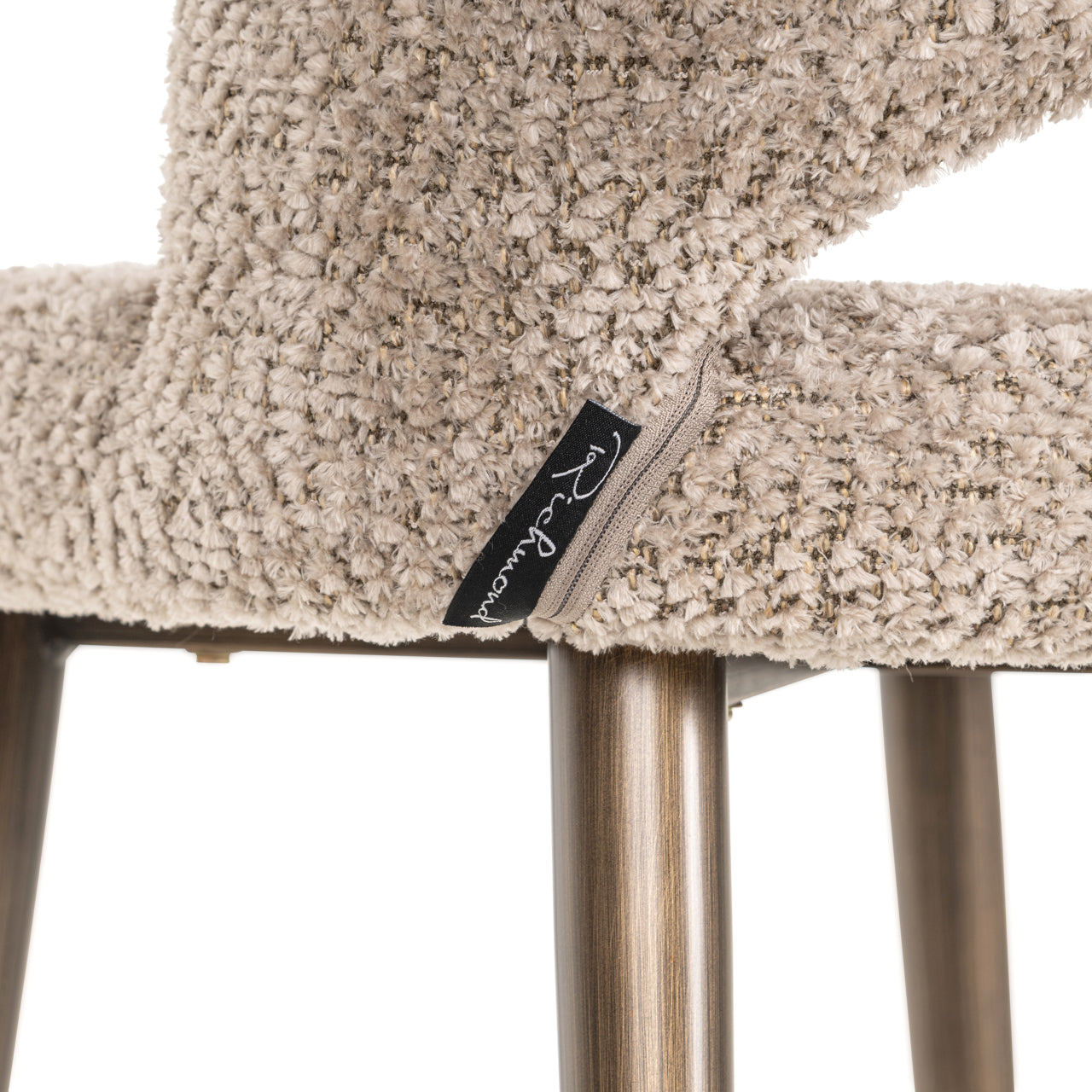 Richmond Interiors Thekenstuhl Delphine lovely nature fire retardant