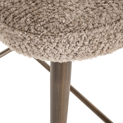 Richmond Interiors Thekenstuhl Delphine lovely nature fire retardant