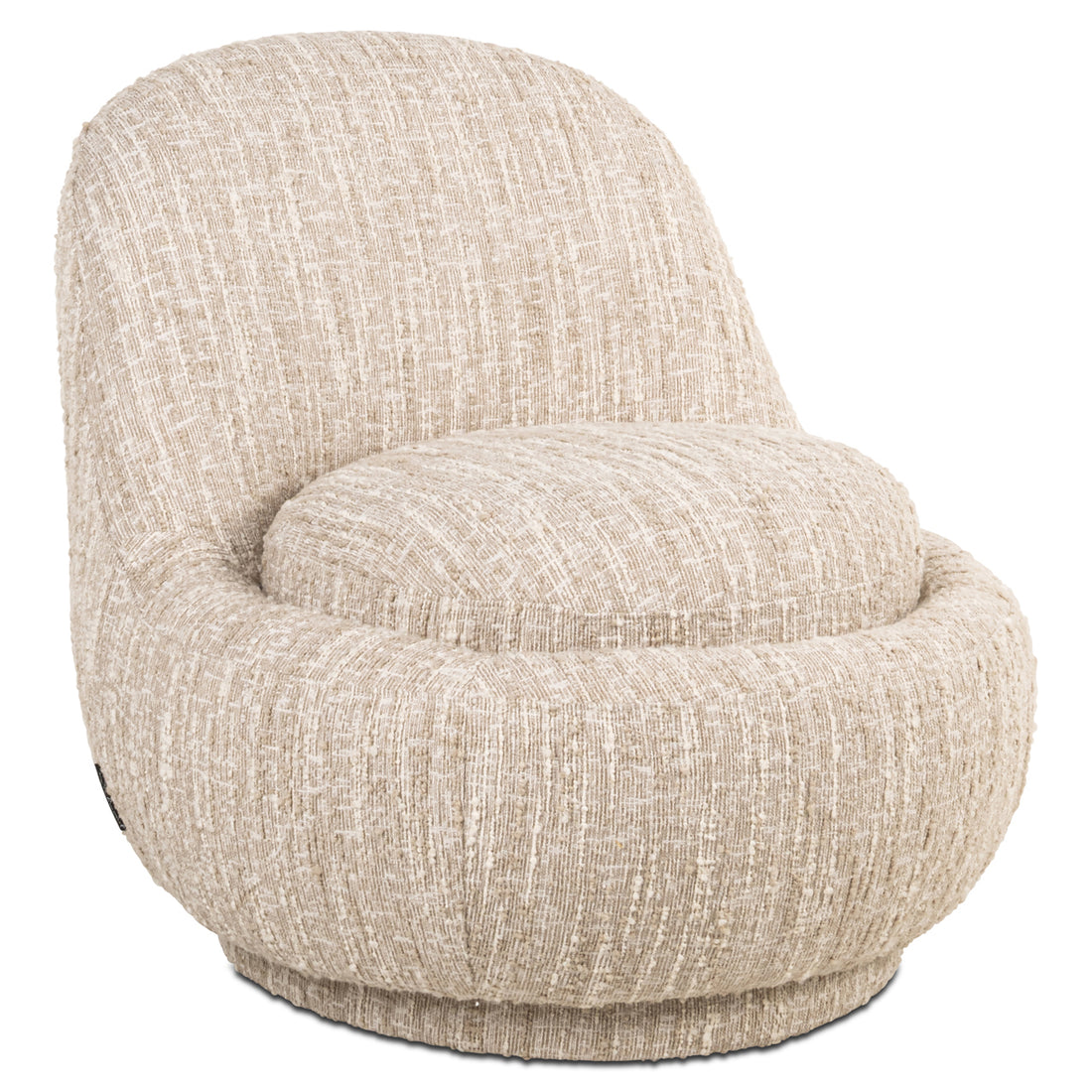Richmond Interiors Lounge Stuhl Arlanda beige angora Lounge Stuhl Richmond Interiors