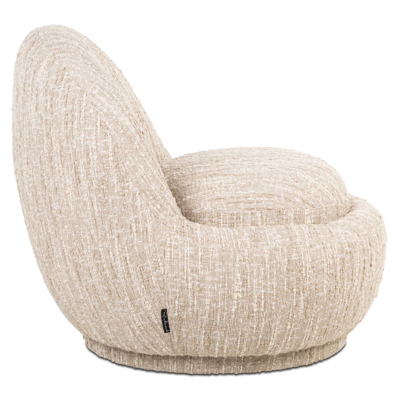 Richmond Interiors Lounge Stuhl Arlanda beige angora Lounge Stuhl Richmond Interiors
