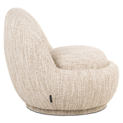 Richmond Interiors Lounge Stuhl Arlanda beige angora Lounge Stuhl Richmond Interiors