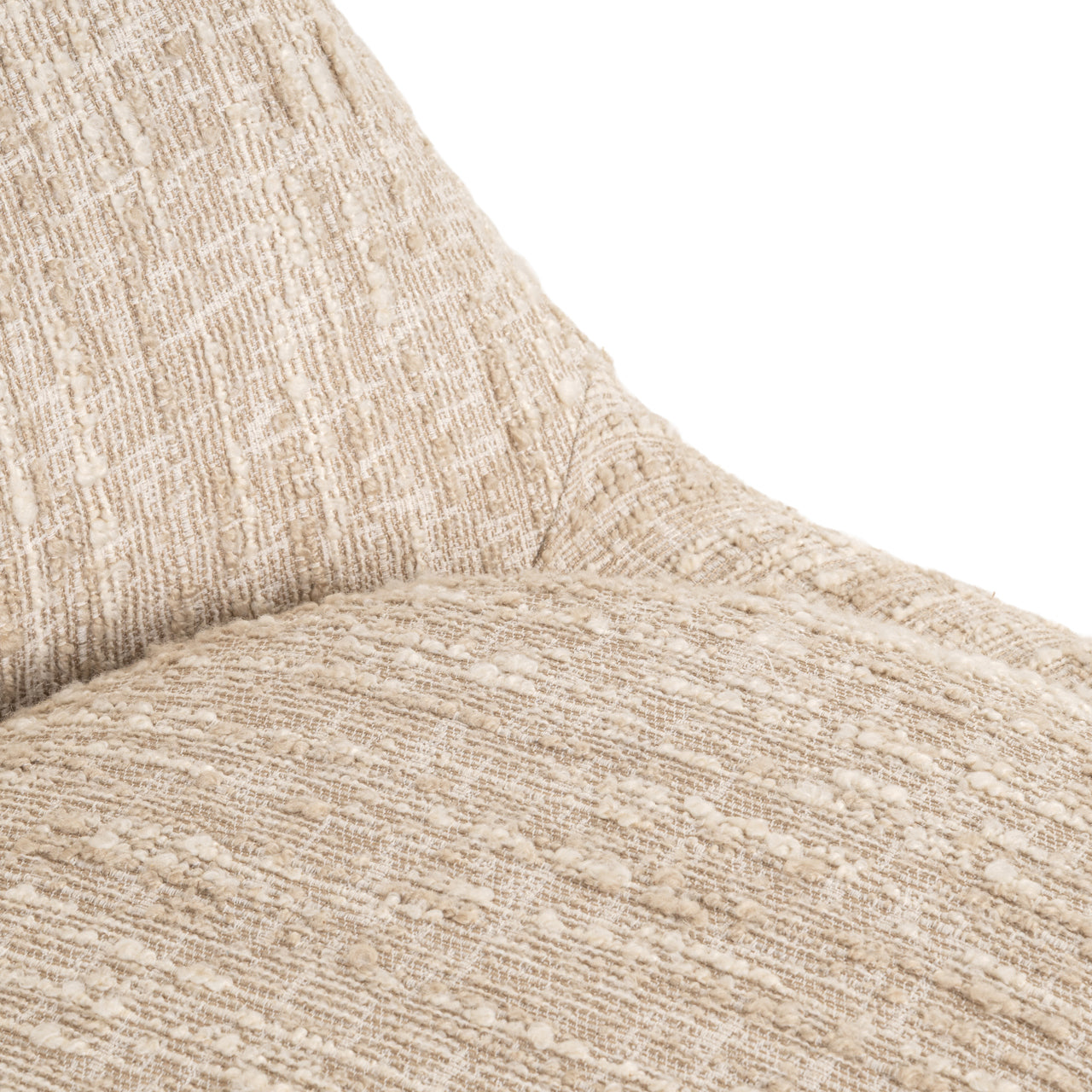 Richmond Interiors Lounge Stuhl Arlanda beige angora Lounge Stuhl Richmond Interiors