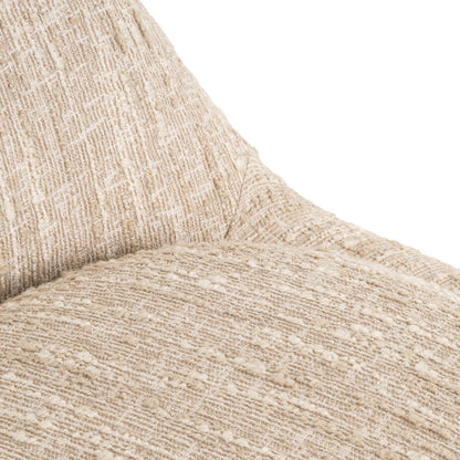 Richmond Interiors Lounge Stuhl Arlanda beige angora Lounge Stuhl Richmond Interiors