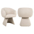 Richmond Interiors Esszimmerstuhl Quiriro biscotti swivel Esszimmerstuhl Richmond Interiors