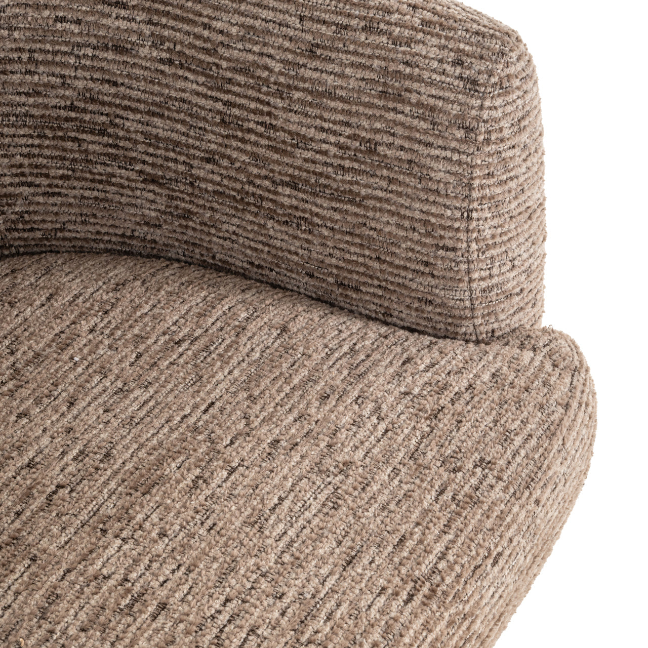 Richmond Interiors Esszimmerstuhl Quiriro mocca linear swivel Esszimmerstuhl Richmond Interiors