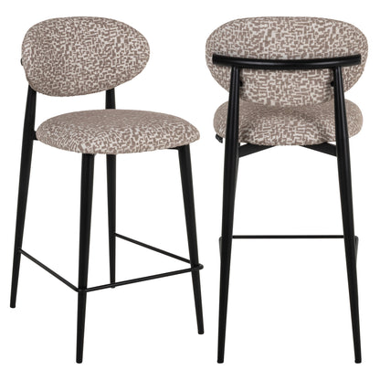 Richmond Interiors Thekenstuhl Dantes natural geo fire retardant Thekenstuhl Richmond Interiors