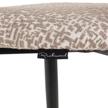 Richmond Interiors Barhocker Dantes natural geo fire retardant Barhocker Richmond Interiors