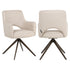 Richmond Interiors Esszimmerstuhl Ginerva biscotti swivel Esszimmerstuhl Richmond Interiors
