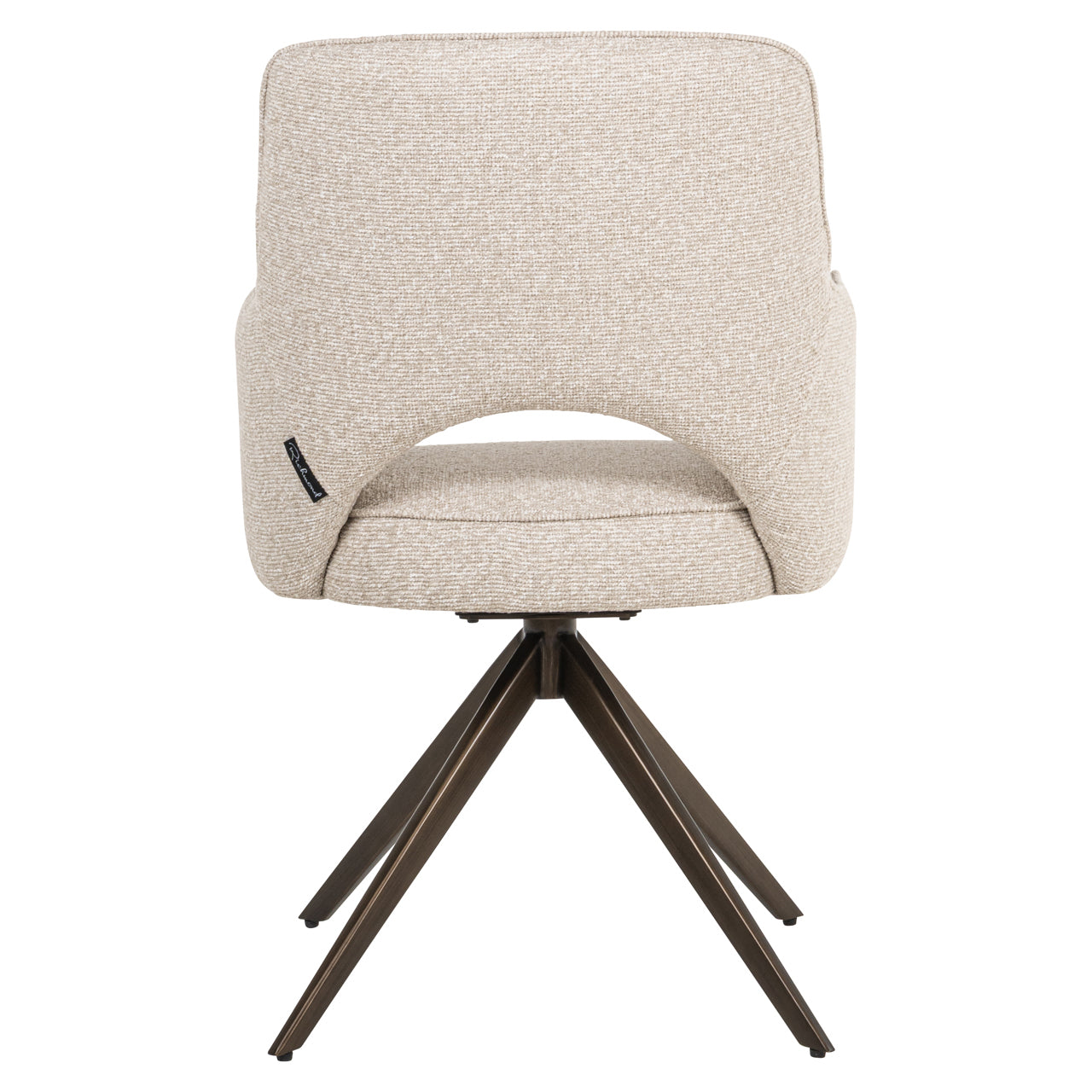 Richmond Interiors Esszimmerstuhl Ginerva biscotti swivel Esszimmerstuhl Richmond Interiors