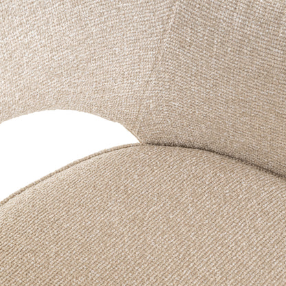 Richmond Interiors Esszimmerstuhl Ginerva biscotti swivel Esszimmerstuhl Richmond Interiors