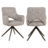 Richmond Interiors Esszimmerstuhl Ginerva earth tweed swivel Esszimmerstuhl Richmond Interiors