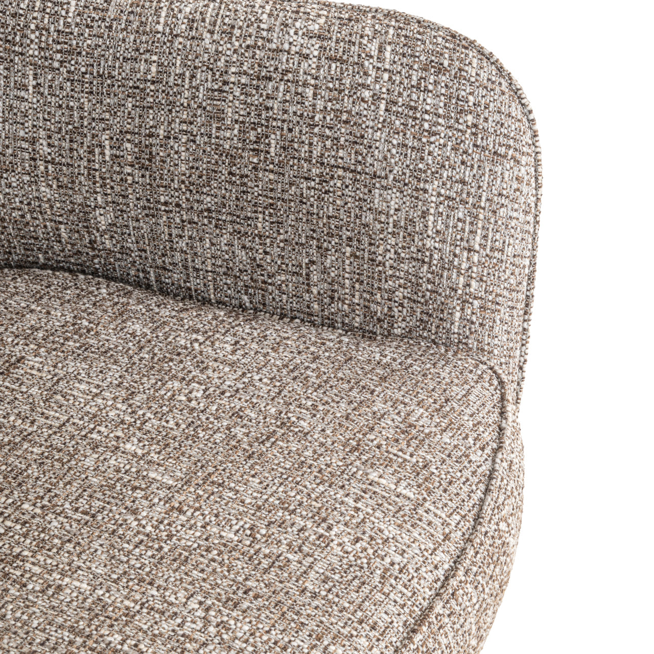 Richmond Interiors Esszimmerstuhl Ginerva earth tweed swivel Esszimmerstuhl Richmond Interiors
