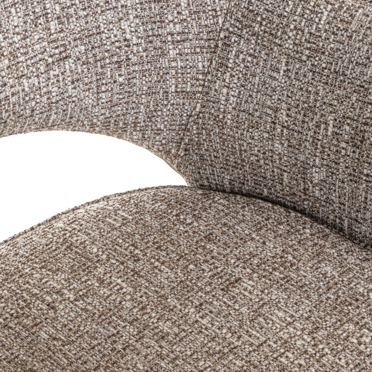 Richmond Interiors Esszimmerstuhl Ginerva earth tweed swivel Esszimmerstuhl Richmond Interiors