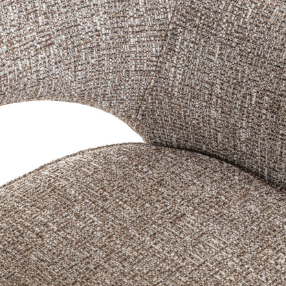 Richmond Interiors Esszimmerstuhl Ginerva earth tweed swivel Esszimmerstuhl Richmond Interiors
