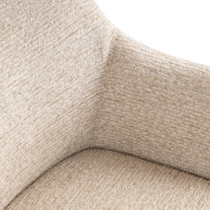 Richmond Interiors Esszimmerstuhl Aldo natural linear swivel Richmond Interiors