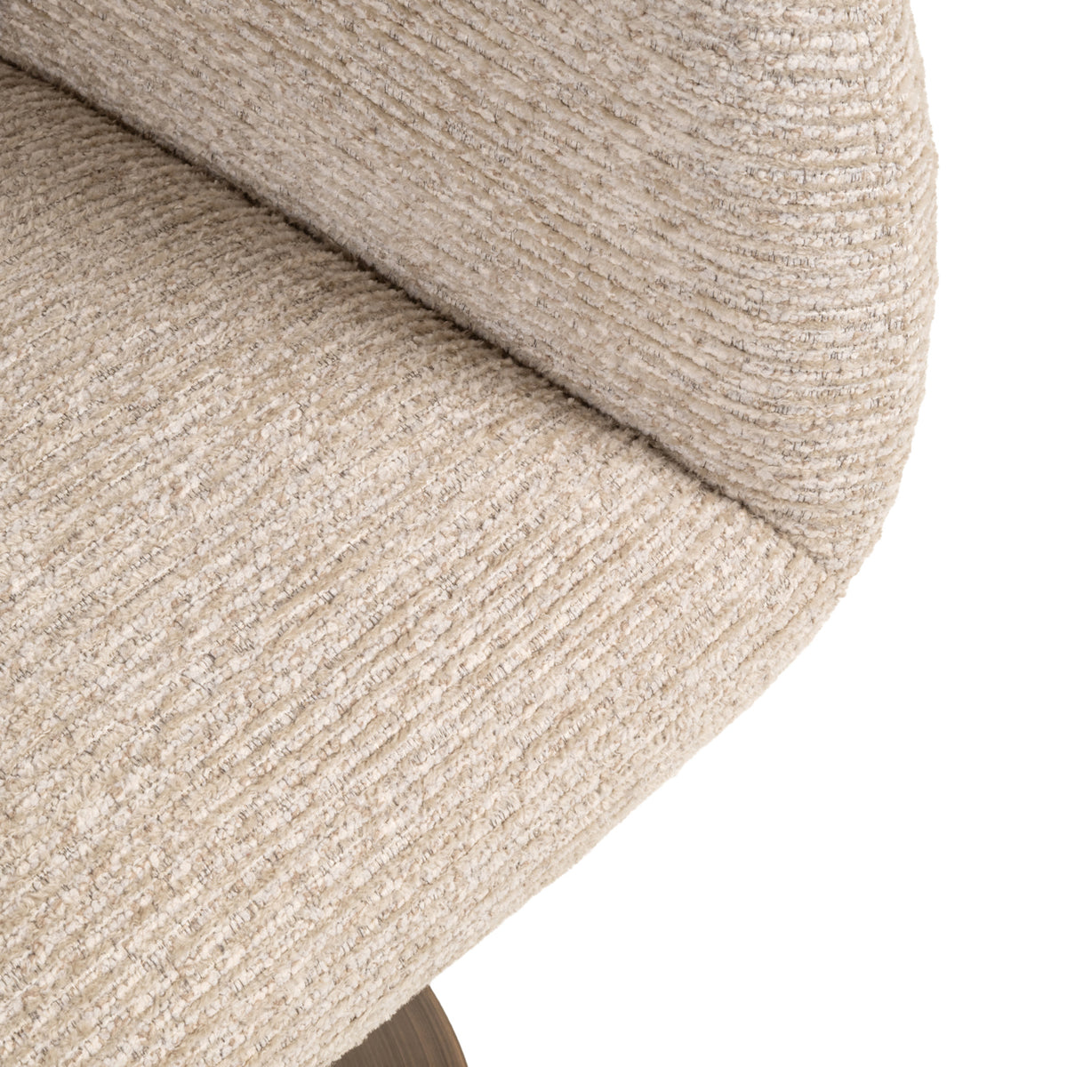 Richmond Interiors Esszimmerstuhl Aldo natural linear swivel Richmond Interiors