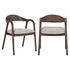 Richmond Interiors Esszimmerstuhl Mihara mocca fancy fire retardant Esszimmerstuhl Richmond Interiors