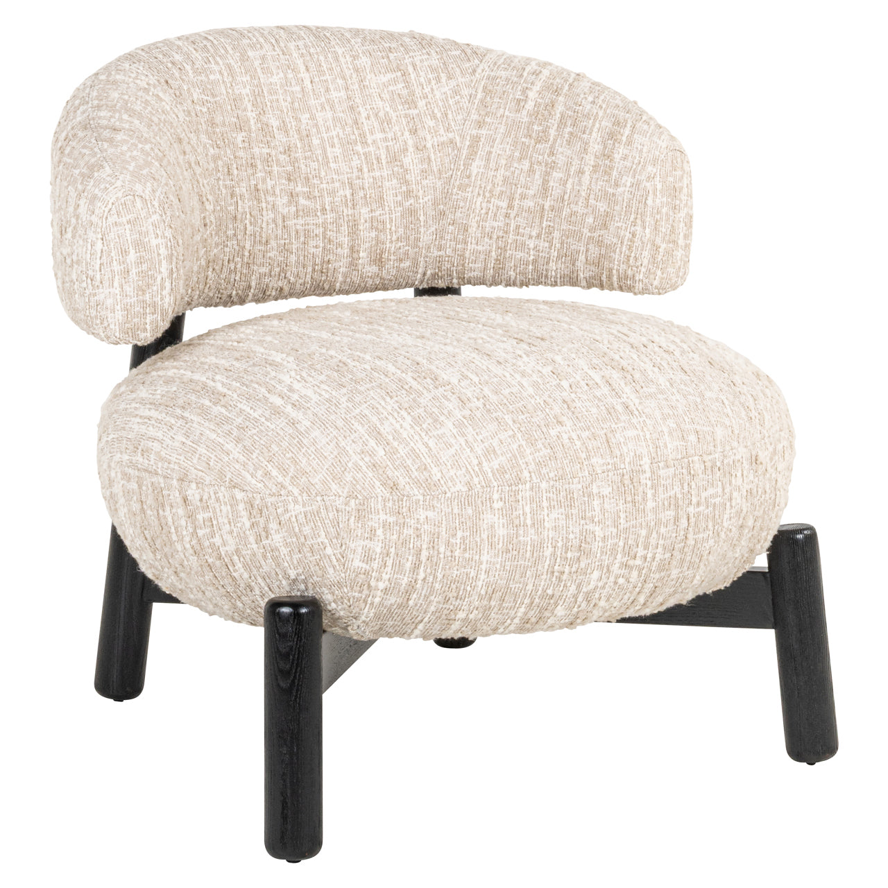 Richmond Interiors lounge chair Ornella beige angora