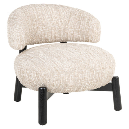 Richmond Interiors lounge chair Ornella beige angora