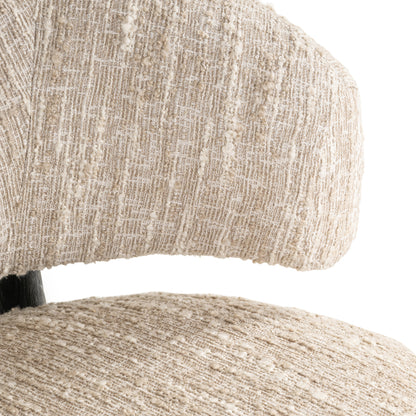 Richmond Interiors Lounge Stuhl Ornella beige angora Lounge Stuhl Richmond Interiors
