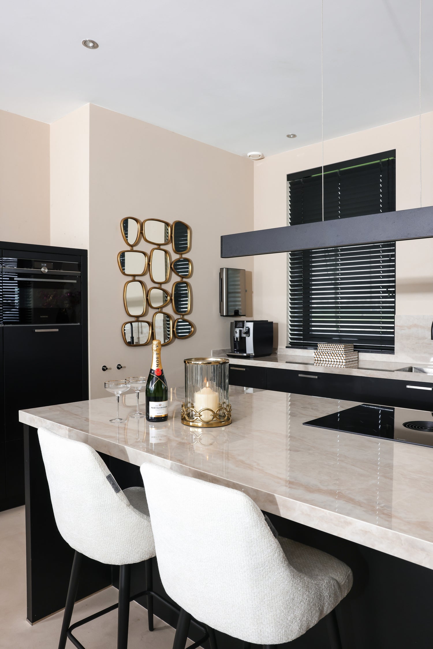 Richmond Interiors Windlicht Jayce gold Windlicht Richmond Interiors