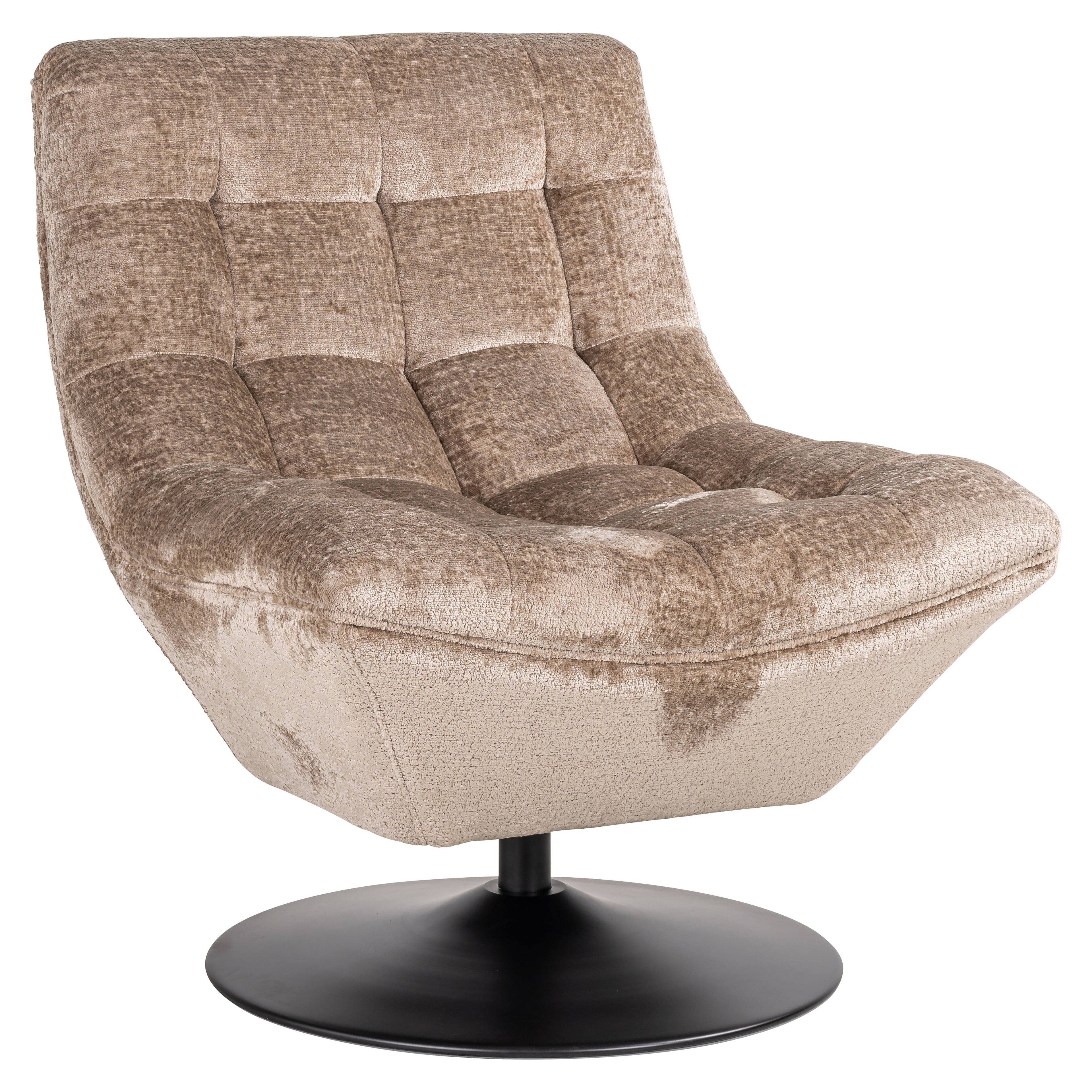 Richmond Interiors Drehsessel Sydney taupe chenille (Bergen 104 taupe chenille) Drehsessel Richmond Interiors