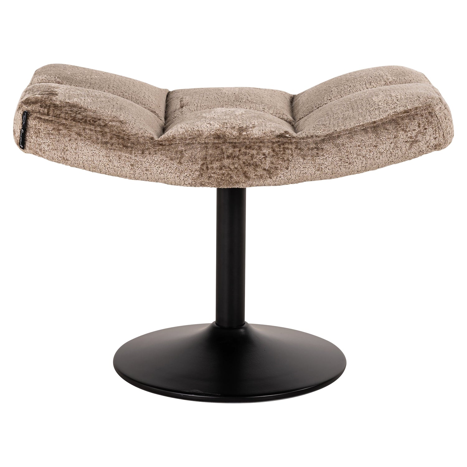 Richmond Interiors Hocker Sydney taupe chenille (Bergen 104 taupe chenille) Hocker Richmond Interiors