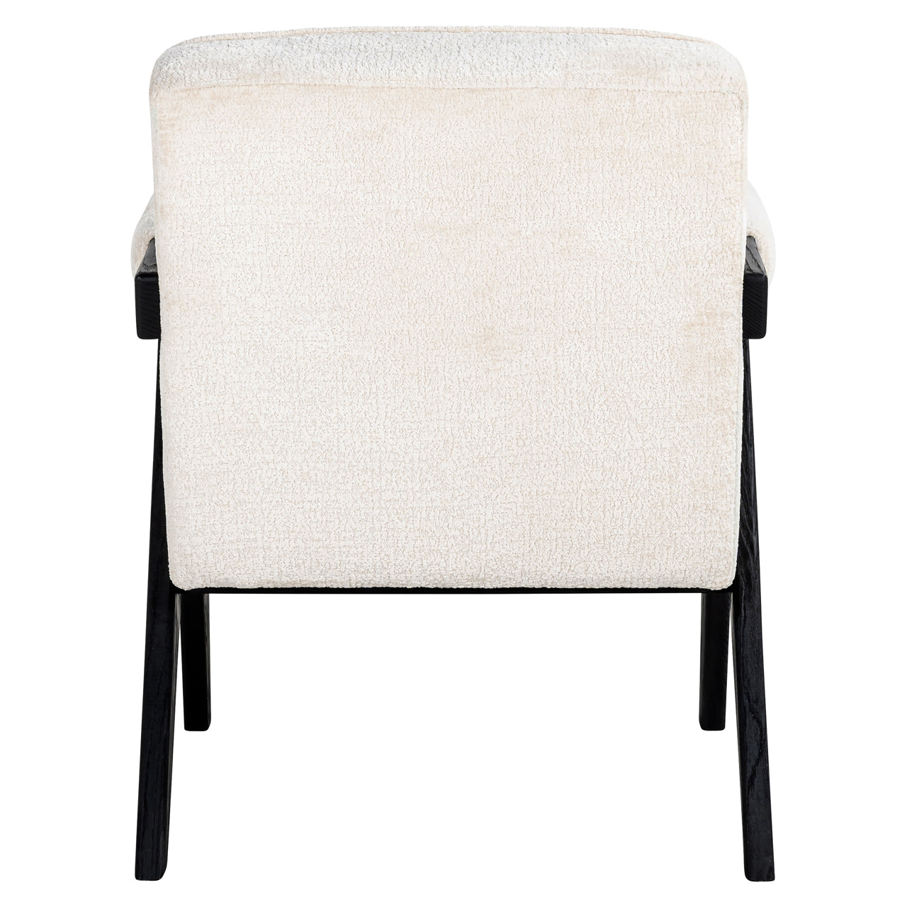 Richmond Interiors Lounge Stuhl Cooper white chenille Lounge Stuhl Richmond Interiors