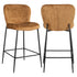 Richmond Interiors Thekenstuhl Darby cognac fusion Thekenstuhl Richmond Interiors