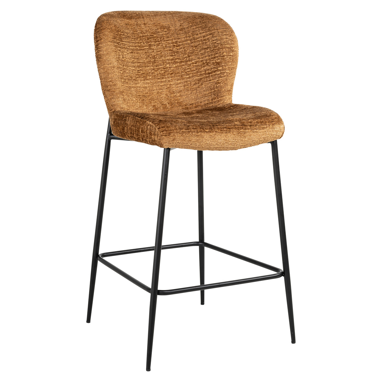 Richmond Interiors Thekenstuhl Darby cognac fusion Thekenstuhl Richmond Interiors
