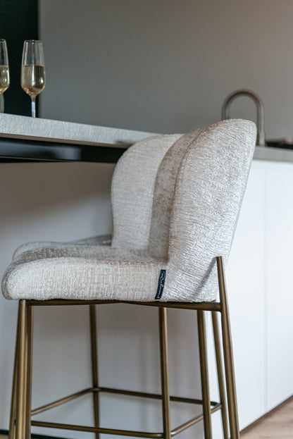 Richmond Interiors Thekenstuhl Darby cream fusion Thekenstuhl Richmond Interiors