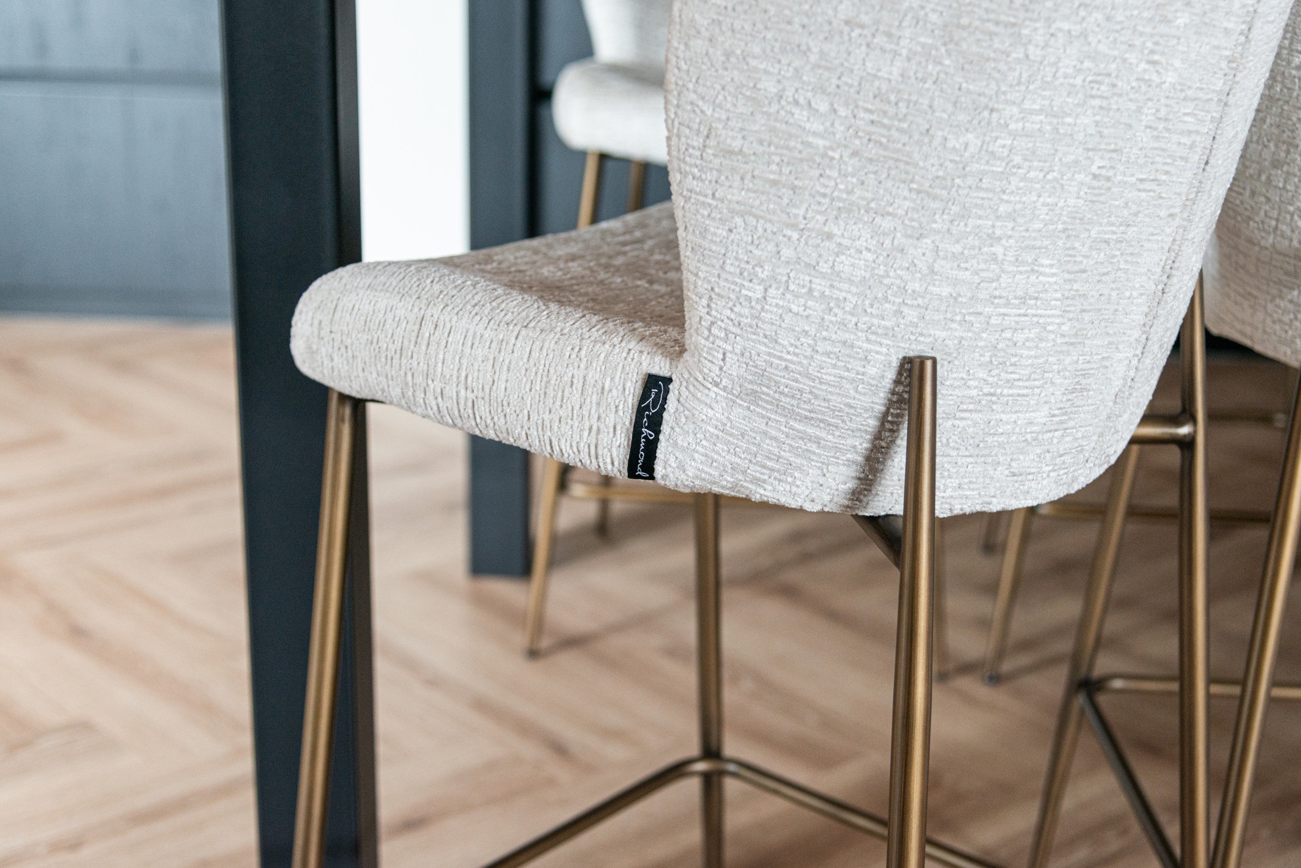 Richmond Interiors Thekenstuhl Darby cream fusion Thekenstuhl Richmond Interiors