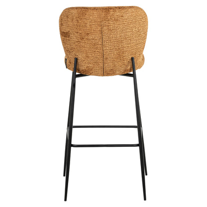 Richmond Interiors Barhocker Darby cognac fusion