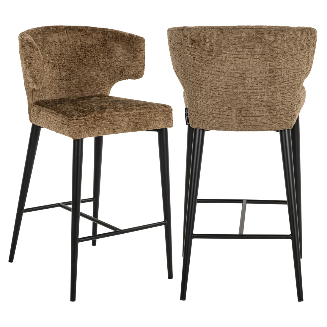 Richmond Interiors Thekenstuhl Taylor brandy fusion fire retardant Thekenstuhl Richmond Interiors