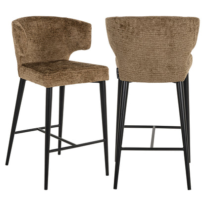 Richmond Interiors Thekenstuhl Taylor brandy fusion fire retardant Thekenstuhl Richmond Interiors
