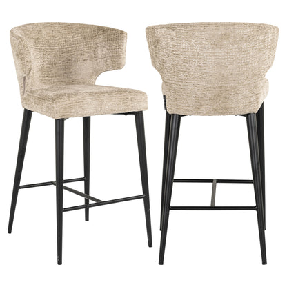 Richmond Interiors Thekenstuhl Taylor desert fusion fire retardant Thekenstuhl Richmond Interiors