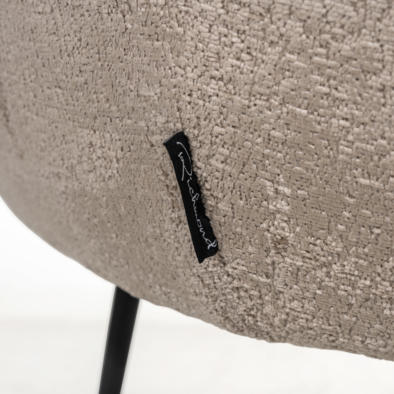 Richmond Interiors Esszimmerstuhl Ruby taupe chenille Esszimmerstuhl Richmond Interiors