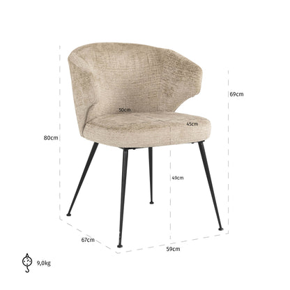 Richmond Interiors Esszimmerstuhl Xandra desert fusion fire retardant Esszimmerstuhl Richmond Interiors