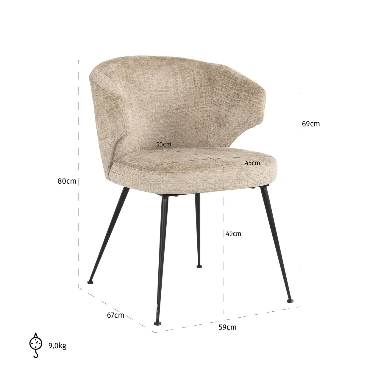 Richmond Interiors Esszimmerstuhl Xandra desert fusion fire retardant Esszimmerstuhl Richmond Interiors