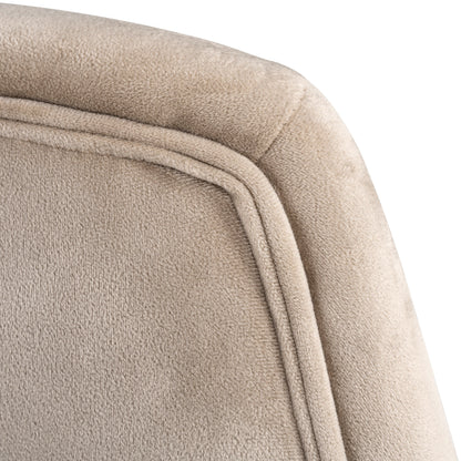 Richmond Interiors Sessel Nora khaki velvet (Quartz Khaki 903) Drehsessel Richmond Interiors