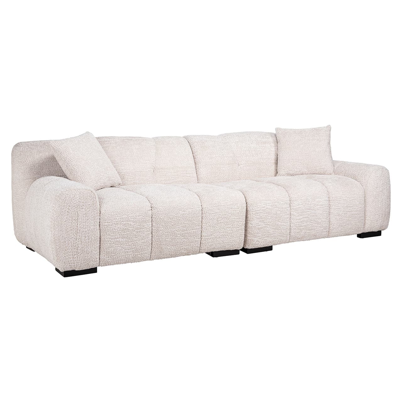 Richmond Interiors - Couch Charelle lovely cream 4-Sitzer Sofa Richmond Interiors