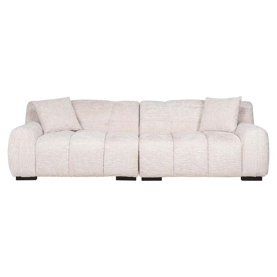 Richmond Interiors - Couch Charelle lovely cream 4-Sitzer Sofa Richmond Interiors