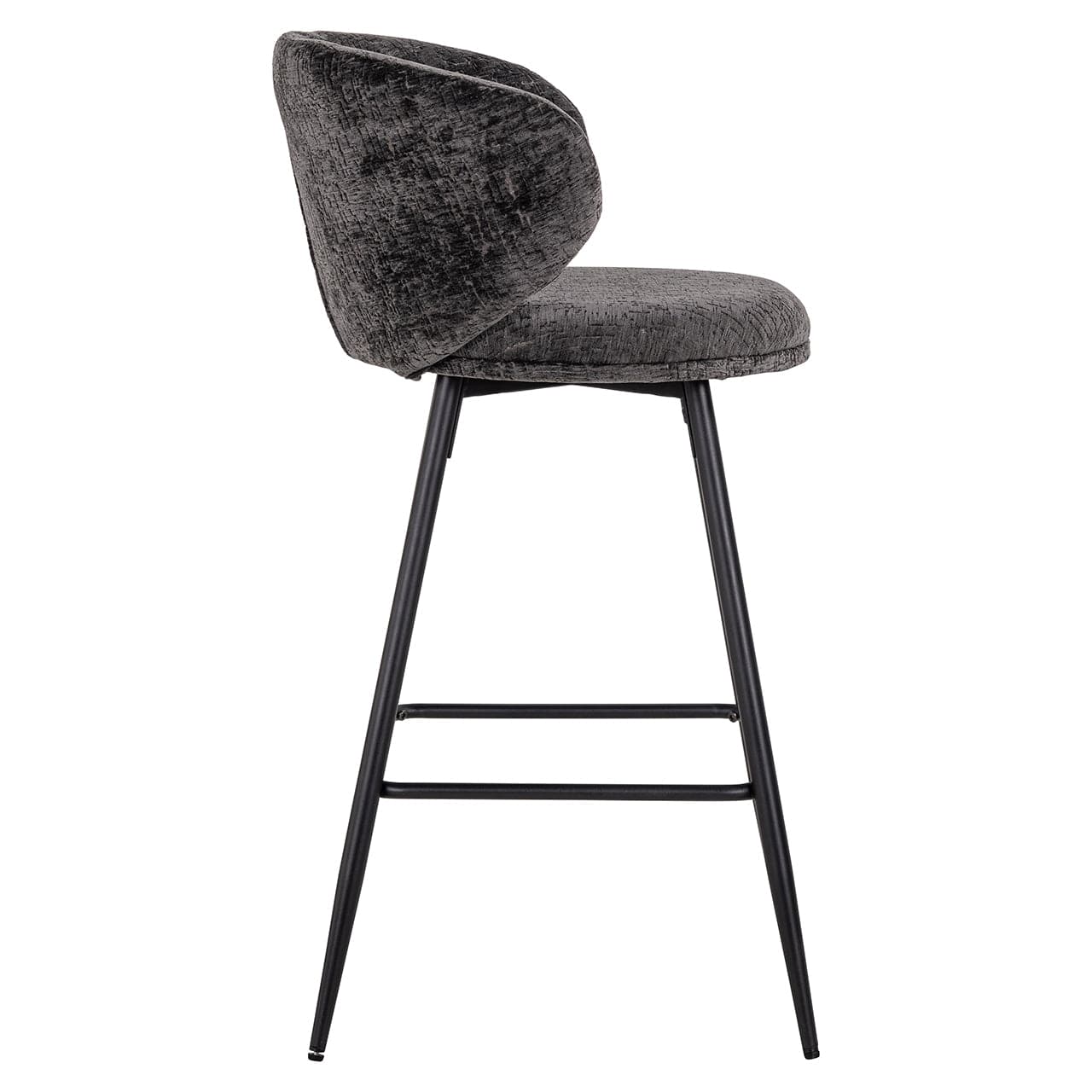 Richmond Interiors - 2er-Set Barstuhl Mimi graphite island Barstuhl Richmond Interiors